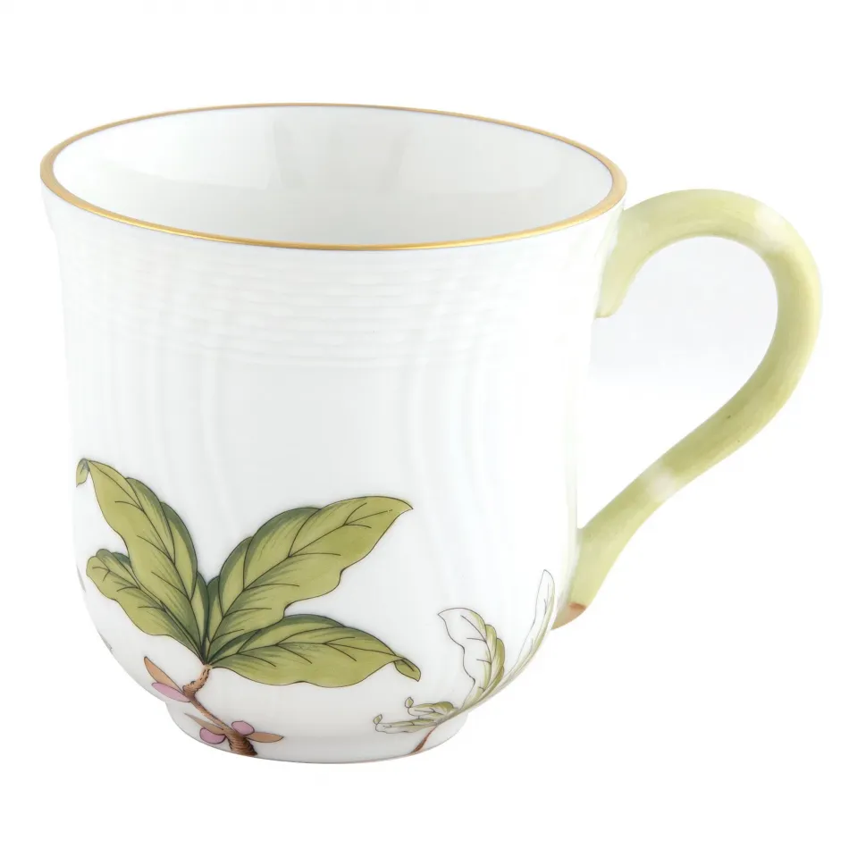 Foret Garland Multicolor Mug 10 Oz 3.5 in H