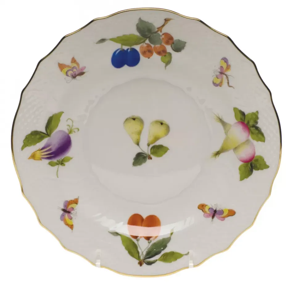 Market Garden Multicolor Salad Plate 7.5 in D