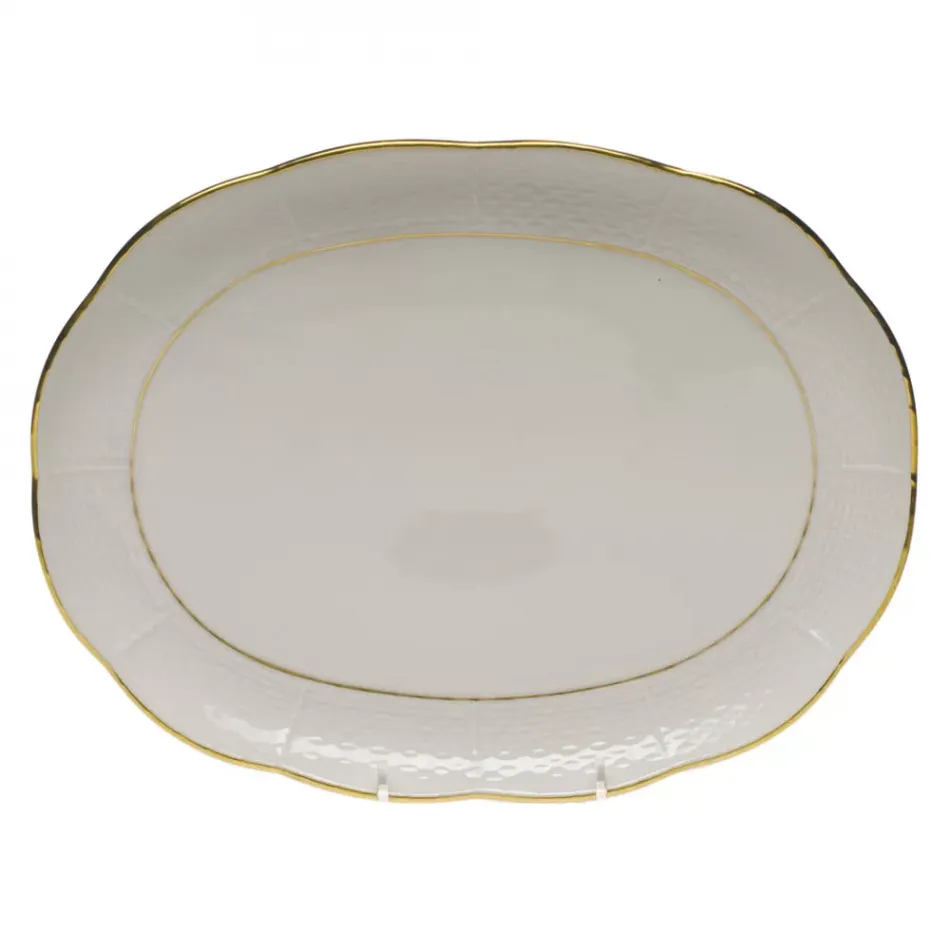 Golden Edge Tray 10.5 in L X 8 in W