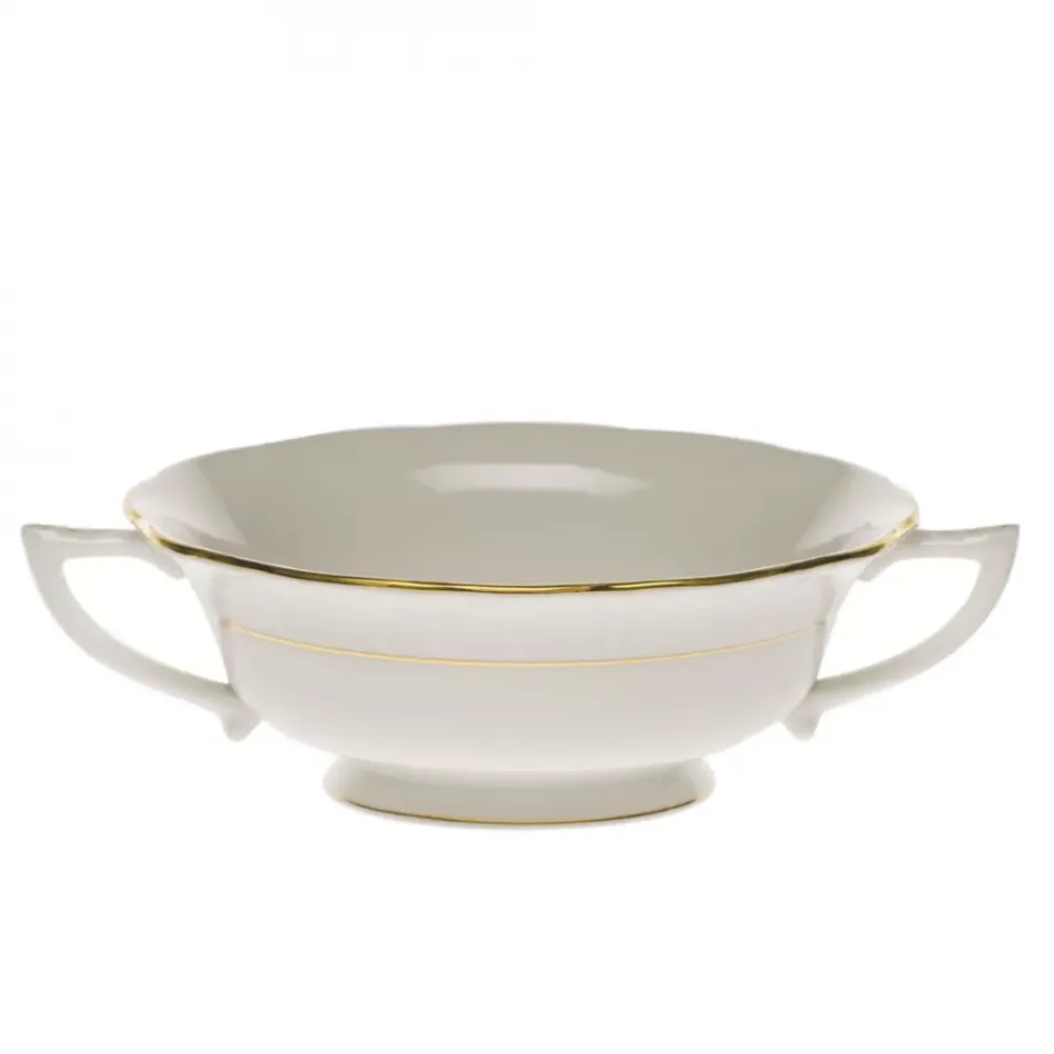 Golden Edge Cream Soup Cup 8 Oz