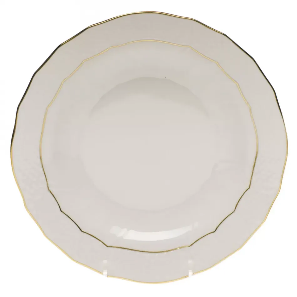 Golden Edge Dessert Plate 8.25 in D