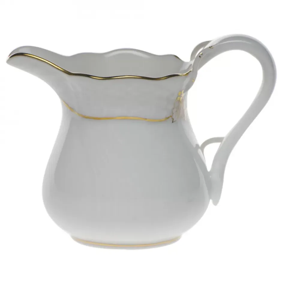 Golden Edge Creamer 4 Oz 3.25 in H