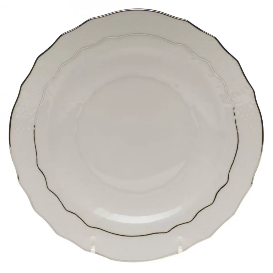 Platinum Edge Salad Plate 7.5 in D