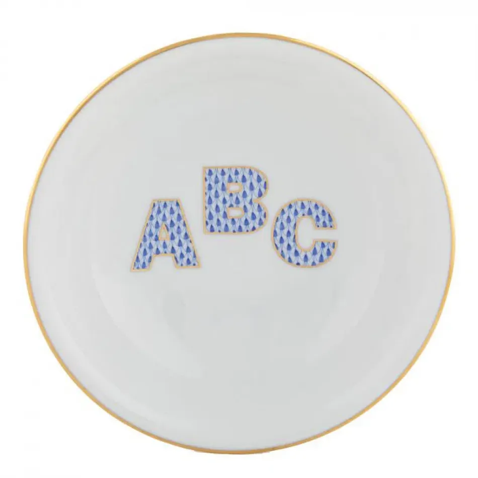 Bowl ABC Blue 7 in D