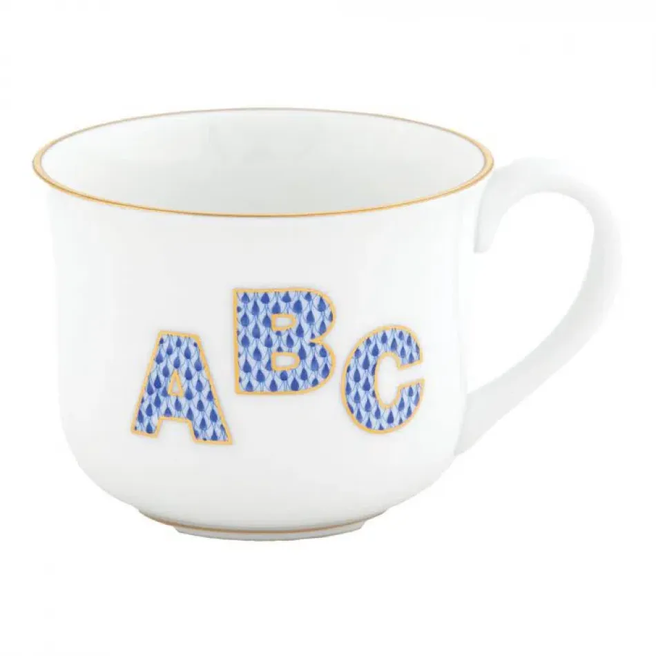 Mug ABC Blue 6 Oz