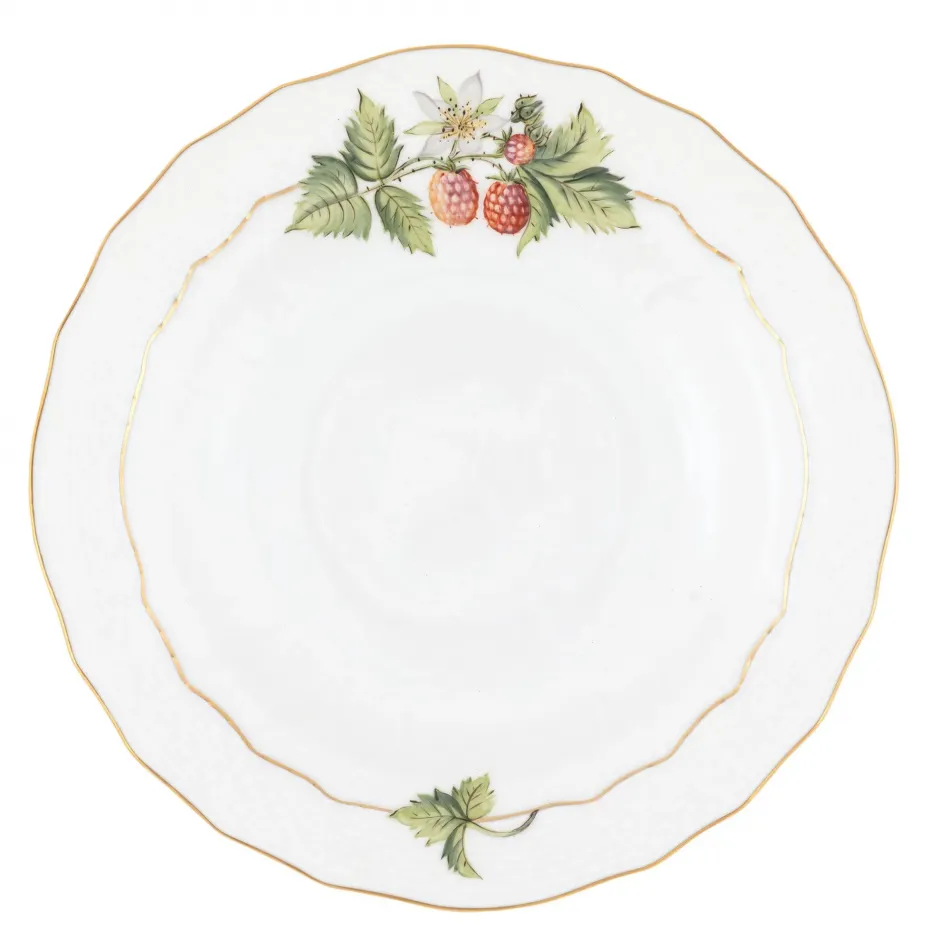 Summer Harvest Raspberry Multicolor Dessert Plate