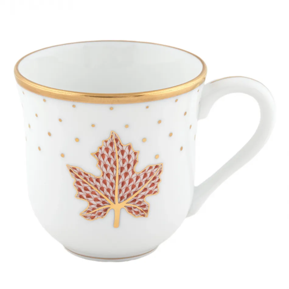 Maple Leaf Rust Mug