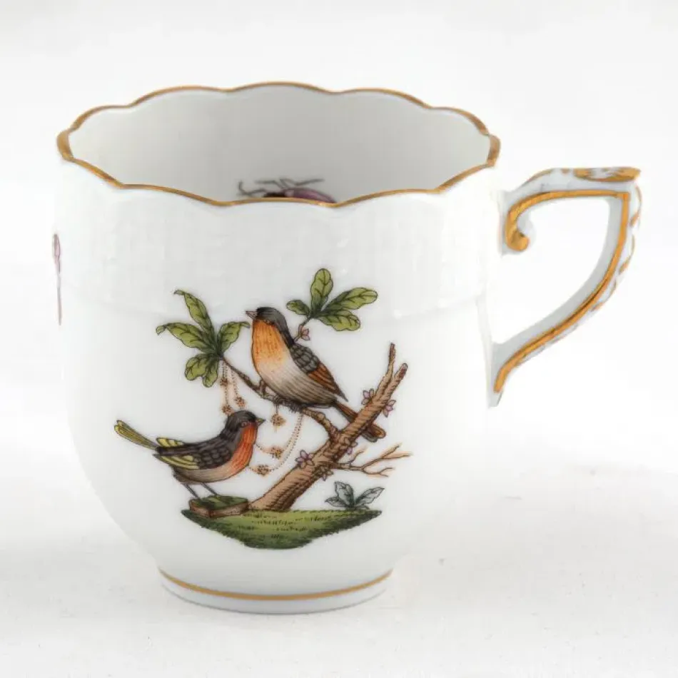 Rothschild Bird Motif 08 Multicolor After Dinner Cup Motif 08 3 Oz