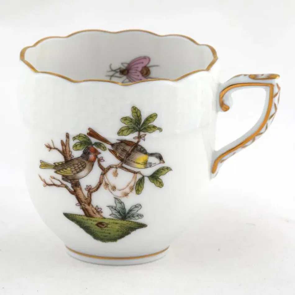 Rothschild Bird Motif 11 Multicolor After Dinner Cup Motif 11 3 Oz