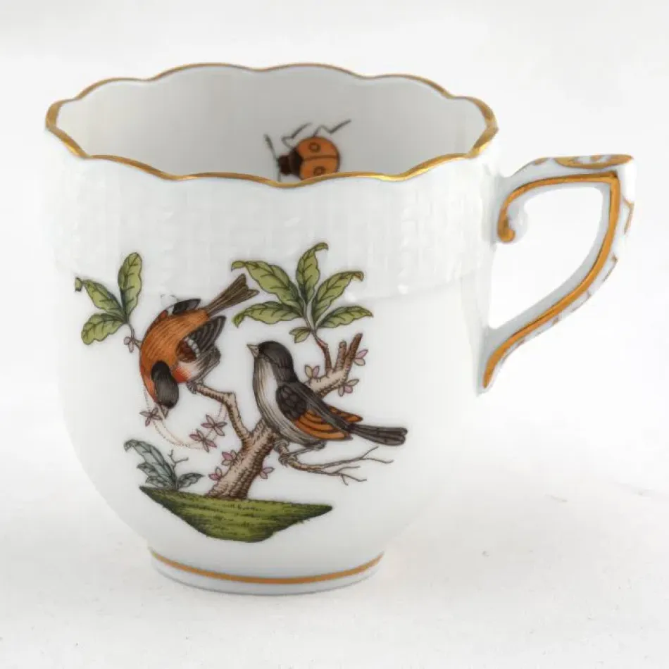 Rothschild Bird Motif 12 Multicolor After Dinner Cup Motif 12 3 Oz