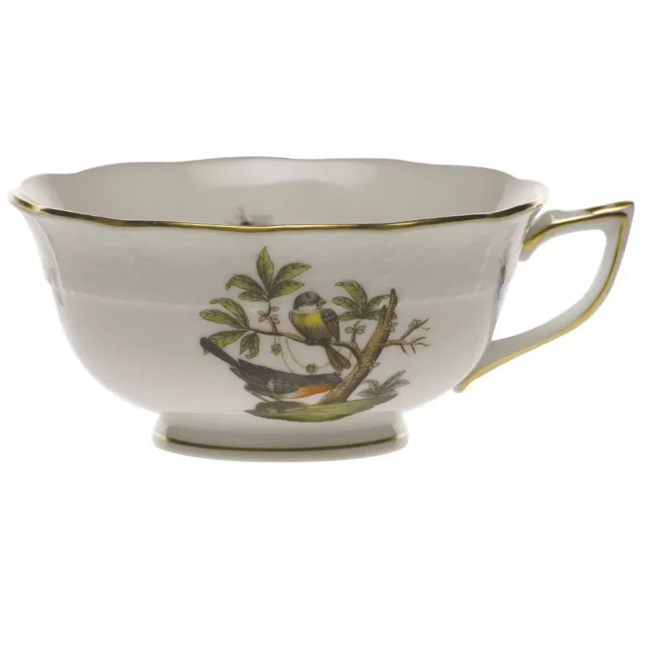 Rothschild Bird Motif 02 Multicolor Tea Cup 8 Oz