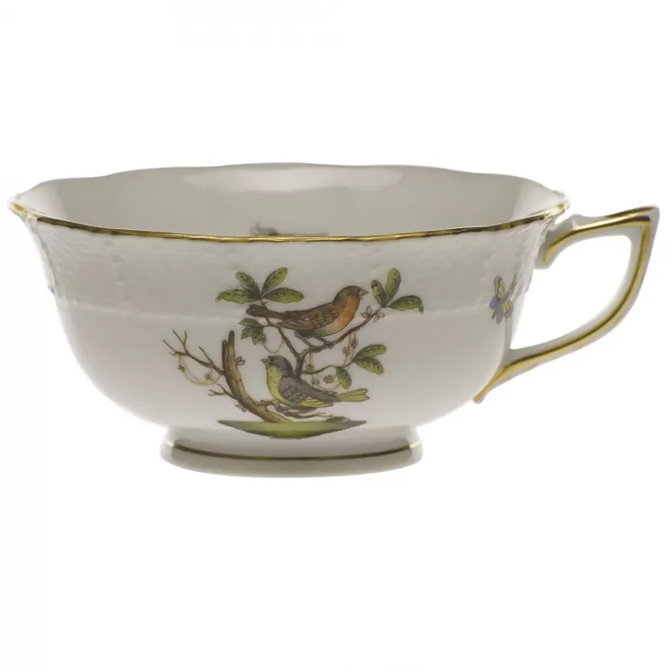 Rothschild Bird Motif 03 Multicolor Tea Cup 8 Oz