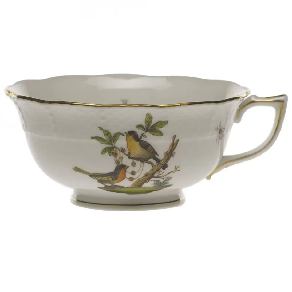 Rothschild Bird Motif 08 Multicolor Tea Cup 8 Oz