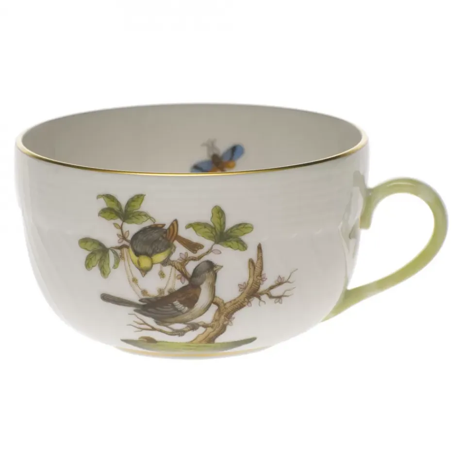 Rothschild Bird Motif 01 Multicolor Canton Cup 6 Oz