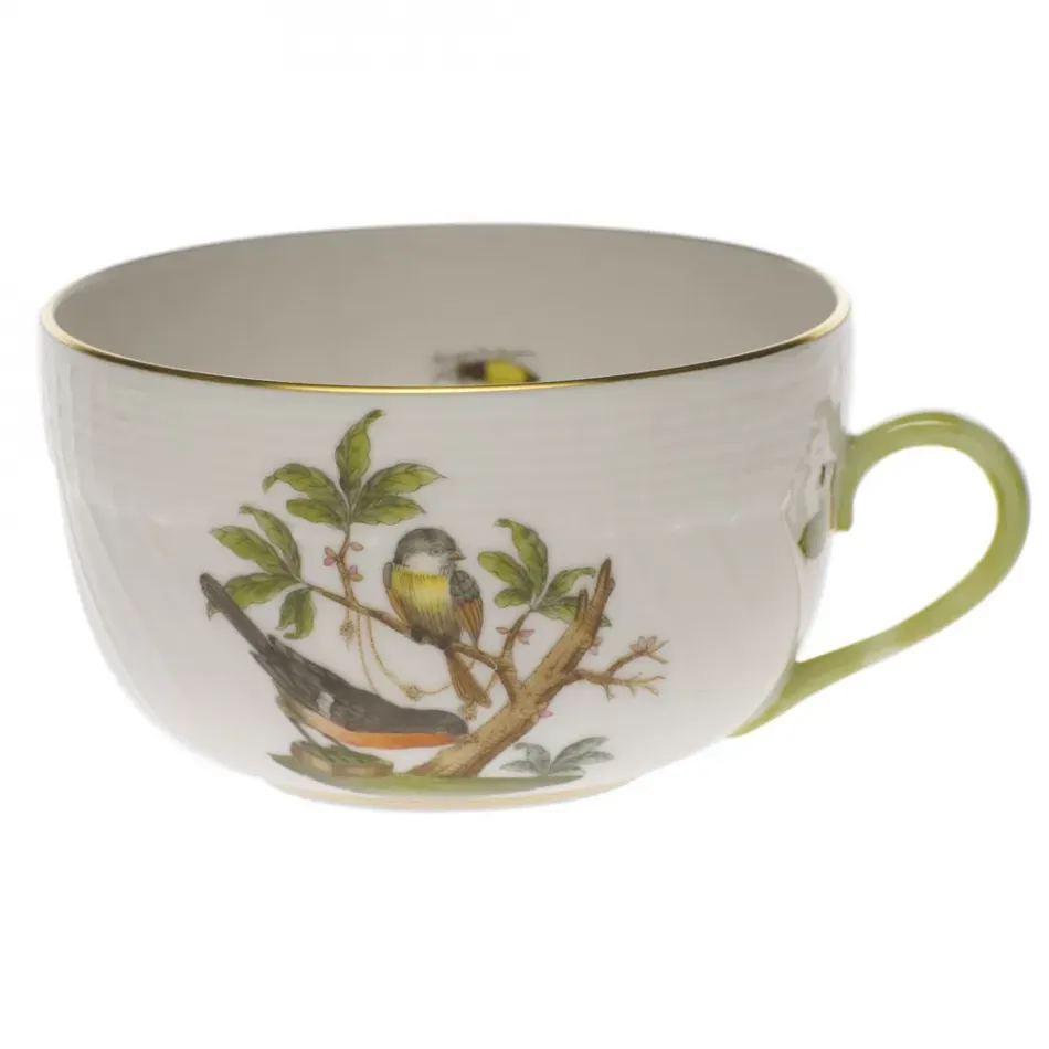 Rothschild Bird Motif 02 Multicolor Canton Cup 6 Oz