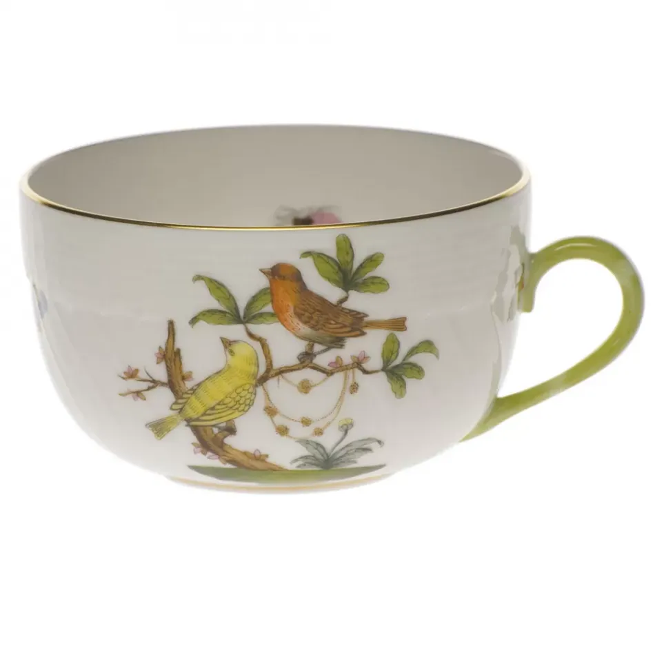 Rothschild Bird Motif 06 Multicolor Canton Cup 6 Oz