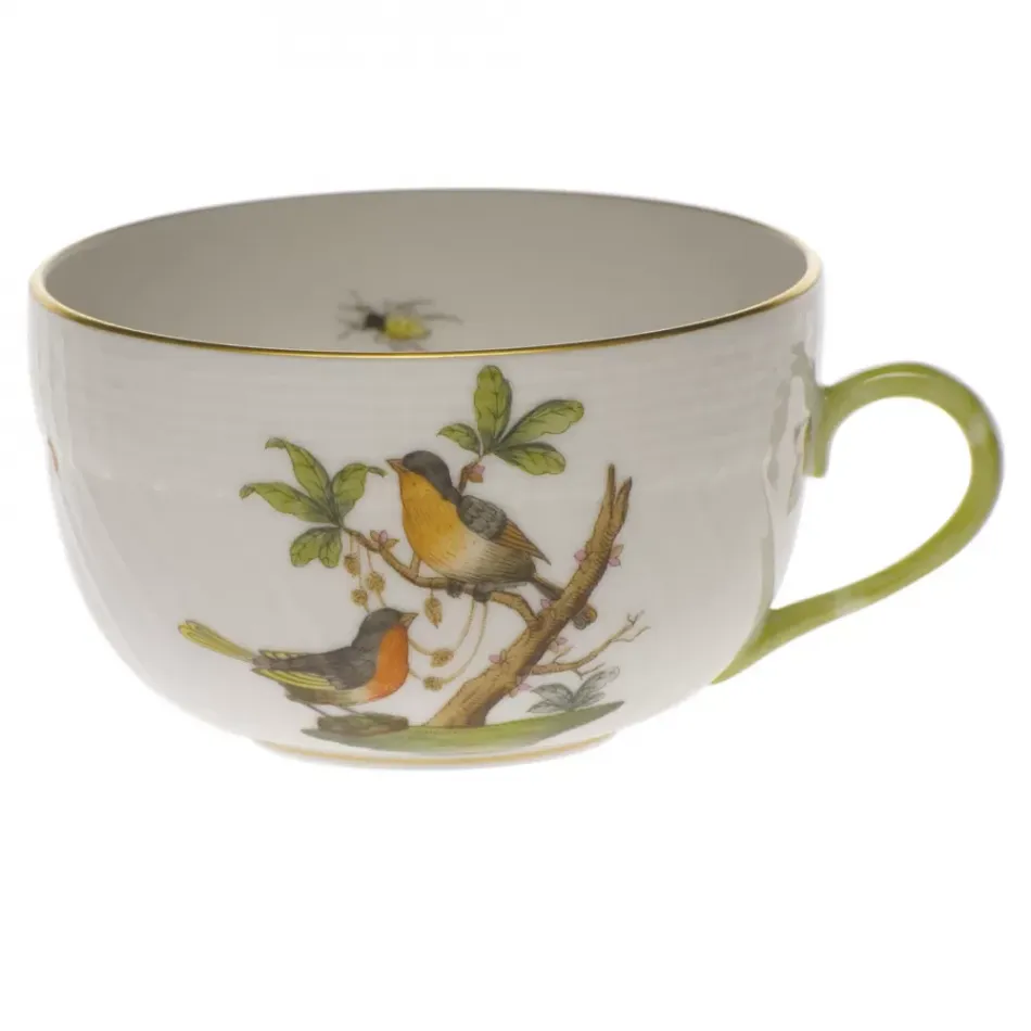 Rothschild Bird Motif 08 Multicolor Canton Cup 6 Oz