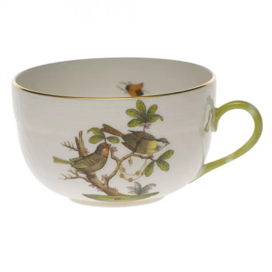 Rothschild Bird Motif 11 Multicolor Canton Cup 6 Oz