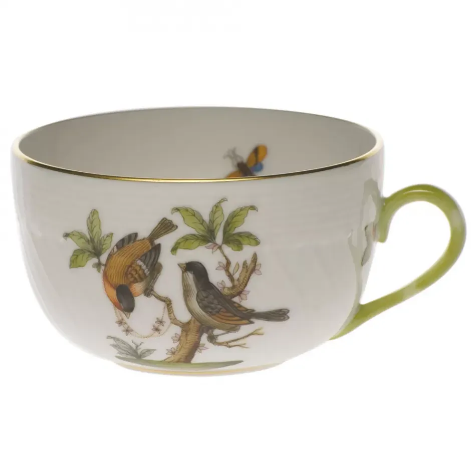 Rothschild Bird Motif 12 Multicolor Canton Cup 6 Oz