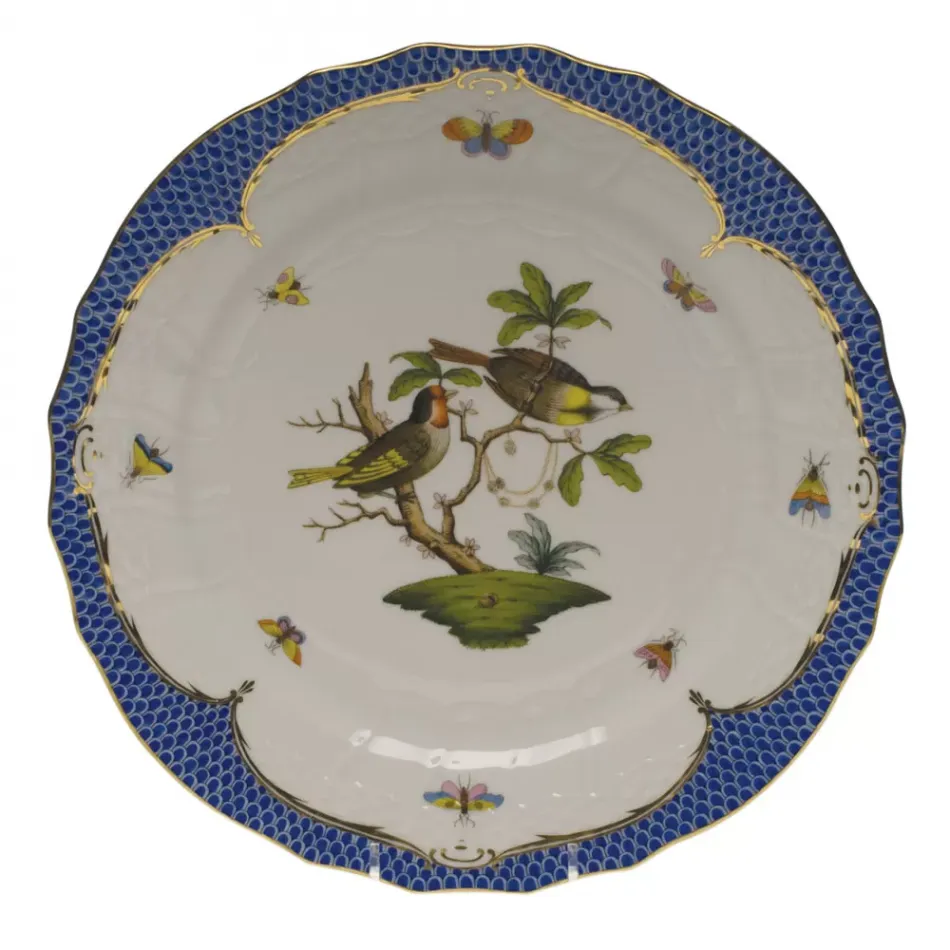 Rothschild Bird Motif 11 Multicolor Service Plate 11 in D