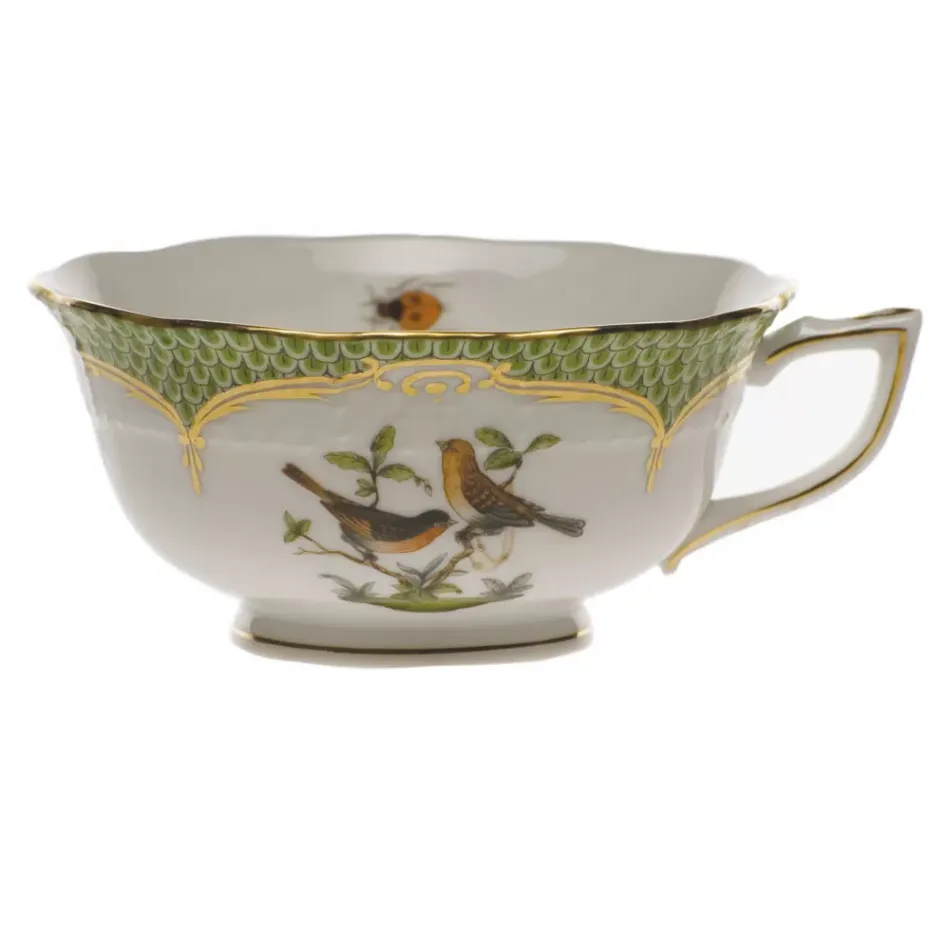 Rothschild Bird Motif 09 Multicolor Tea Cup 8 Oz