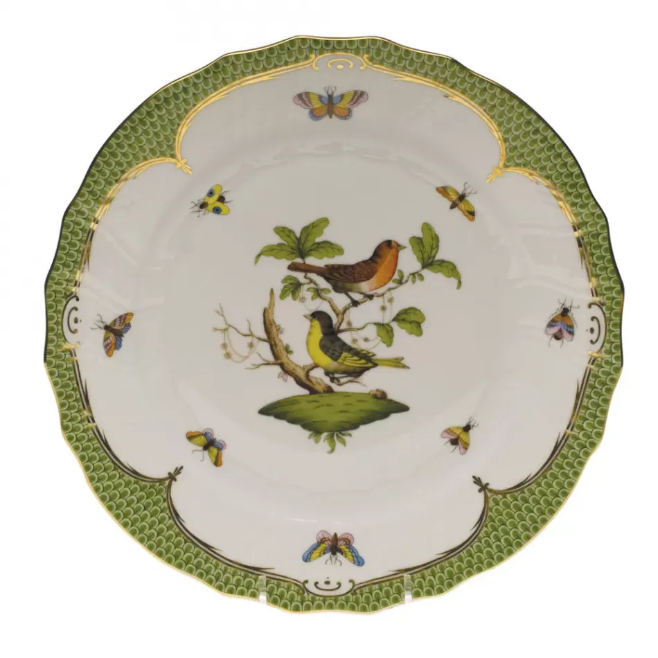 Rothschild Bird Motif 03 Multicolor Dinner Plate 10.5 in D