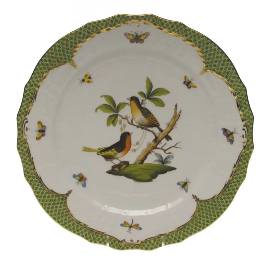 Rothschild Bird Motif 08 Multicolor Service Plate 11 in D