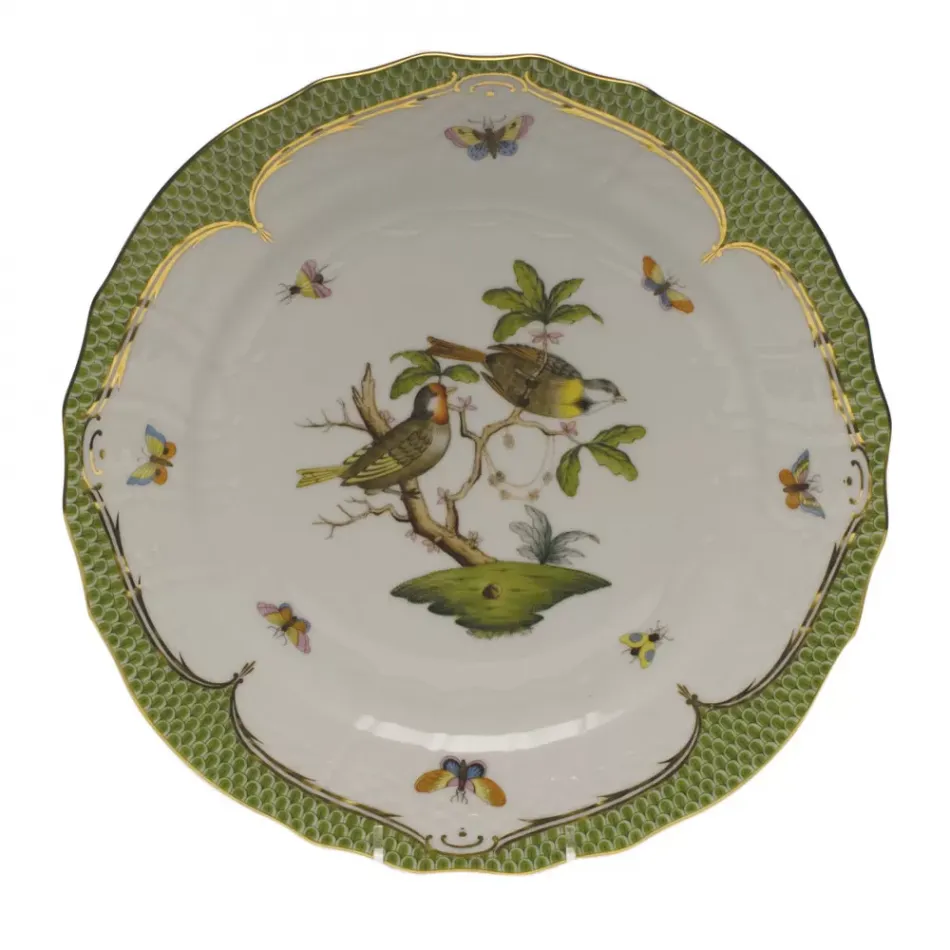 Rothschild Bird Motif 11 Multicolor Service Plate 11 in D