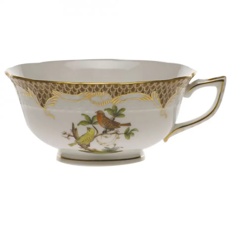 Rothschild Bird Motif 06 Multicolor Tea Cup 8 Oz