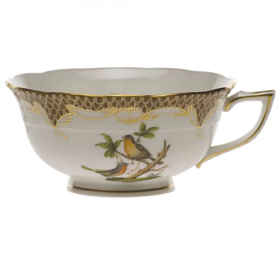 Rothschild Bird Motif 08 Multicolor Tea Cup 8 Oz