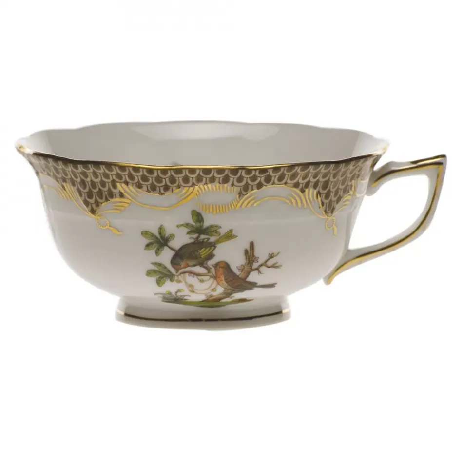 Rothschild Bird Motif 10 Multicolor Tea Cup 8 Oz