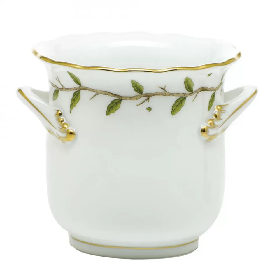 Rothschild Garden Multicolor Mini Cachepot With Handles 4.75 in L X 3.75 in H