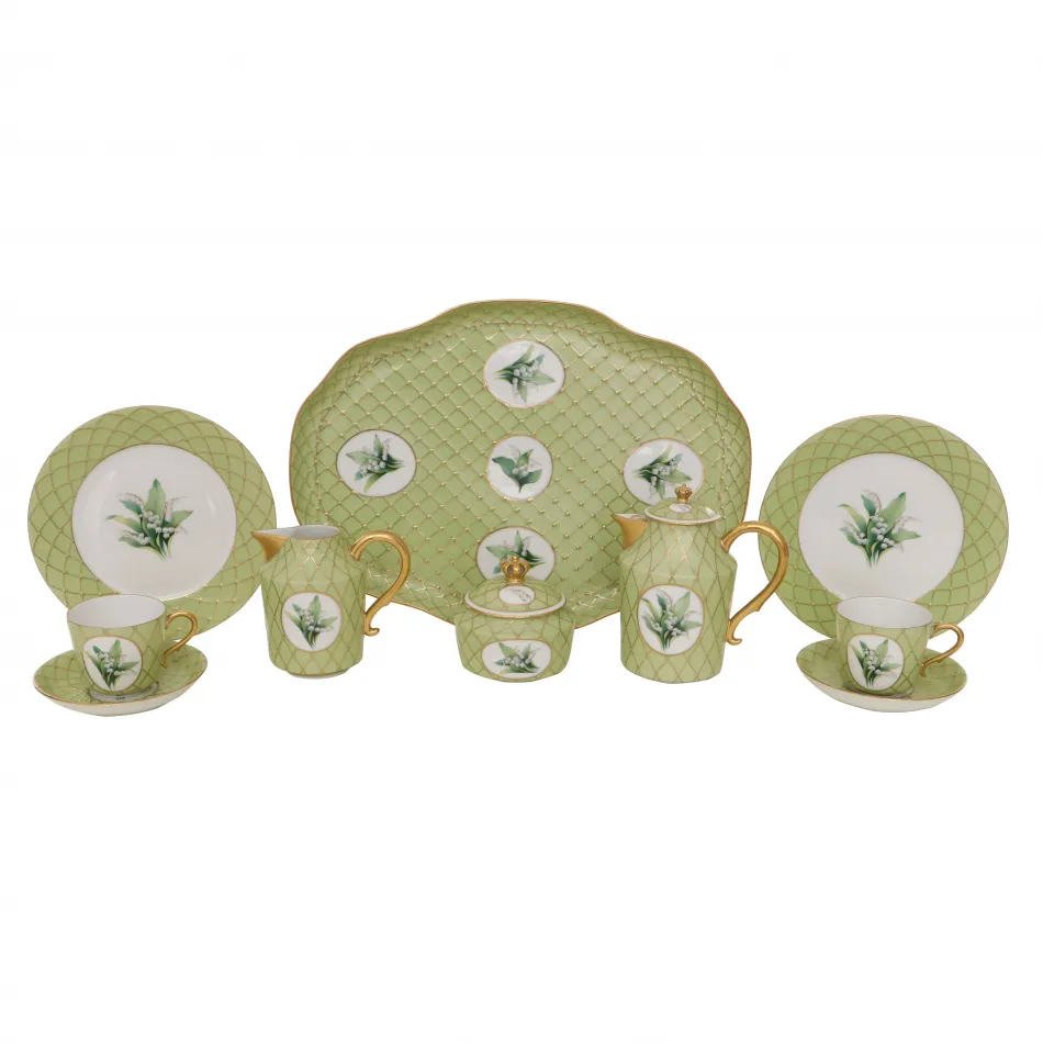 Queen Elizabeth Tea Set Multicolor 10 Piece Set