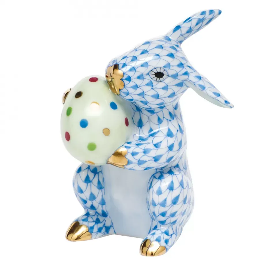 Easter Bunny Blue 1.75 in L X 2.25 in H