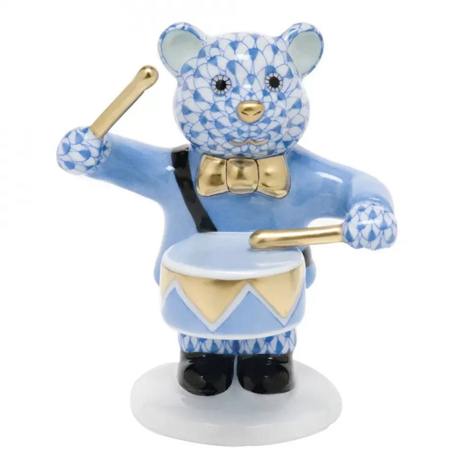 Little Drummer Bear Blue