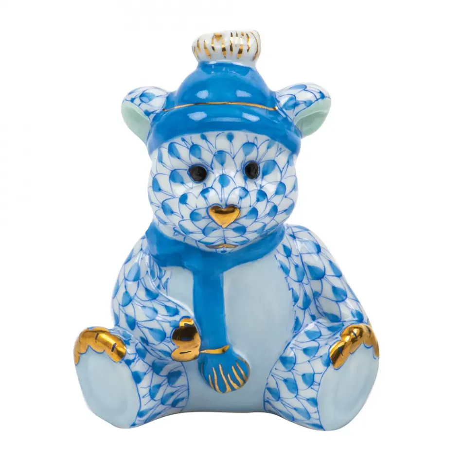 Winter Bear Blue