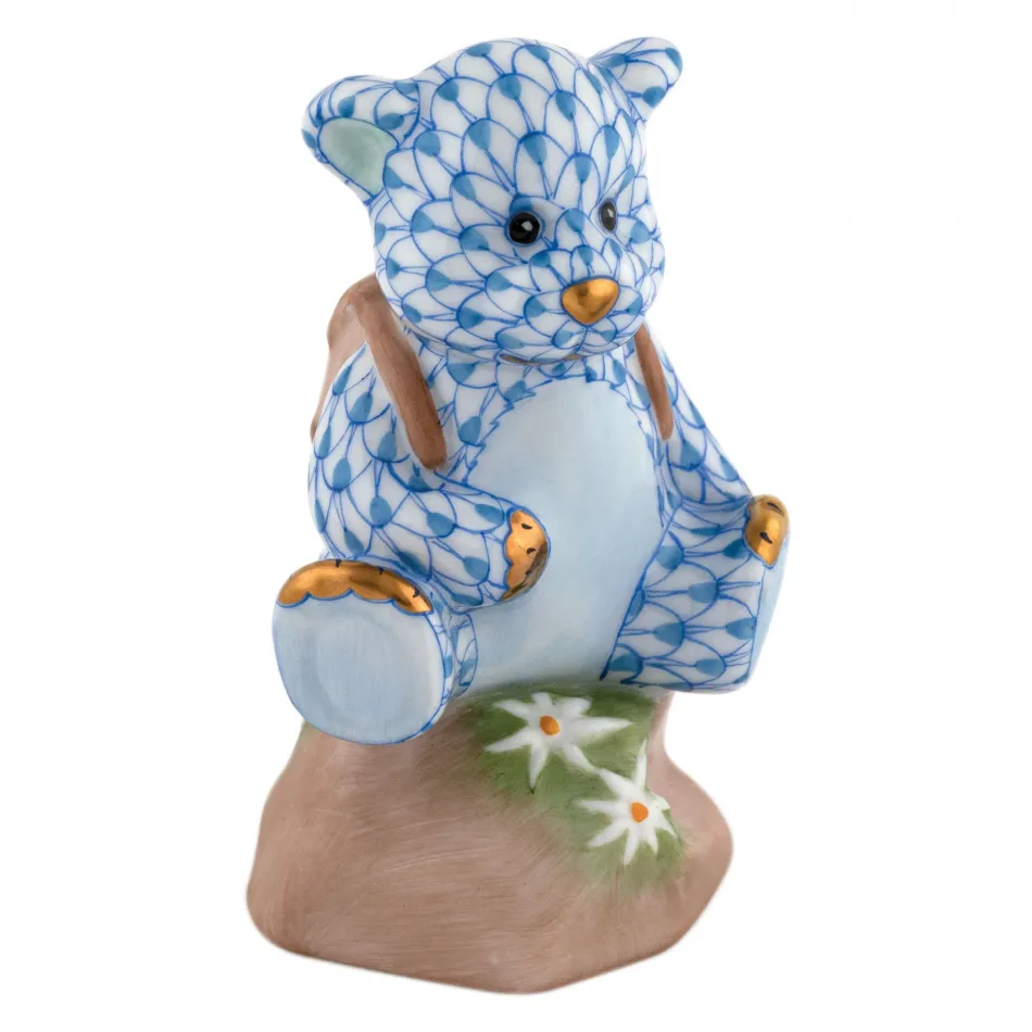 Hiking Bear Blue