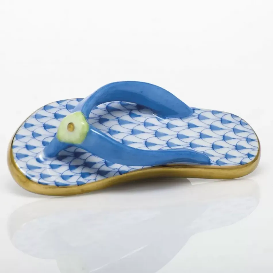 Flip Flop Blue 2.75 in L X 0.5 in H