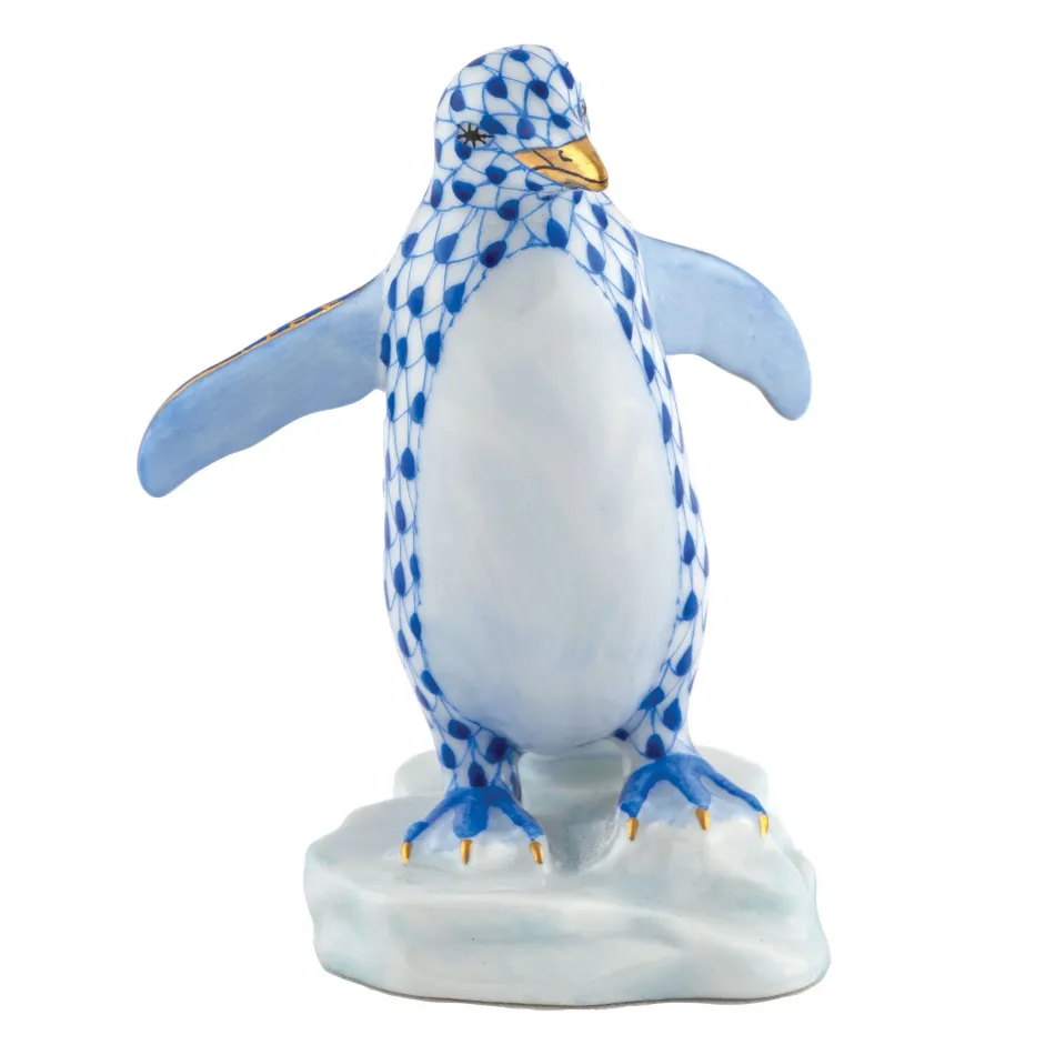 Waddling Penguin Sapphire 2.5 in L X 2.5 in W X 3.5 in H