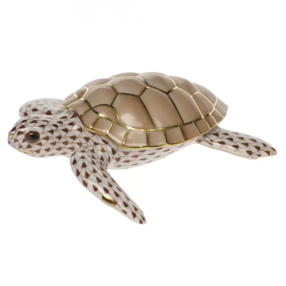 Loggerhead Turtle Chocolate 4.5 in L X 1.5 in H