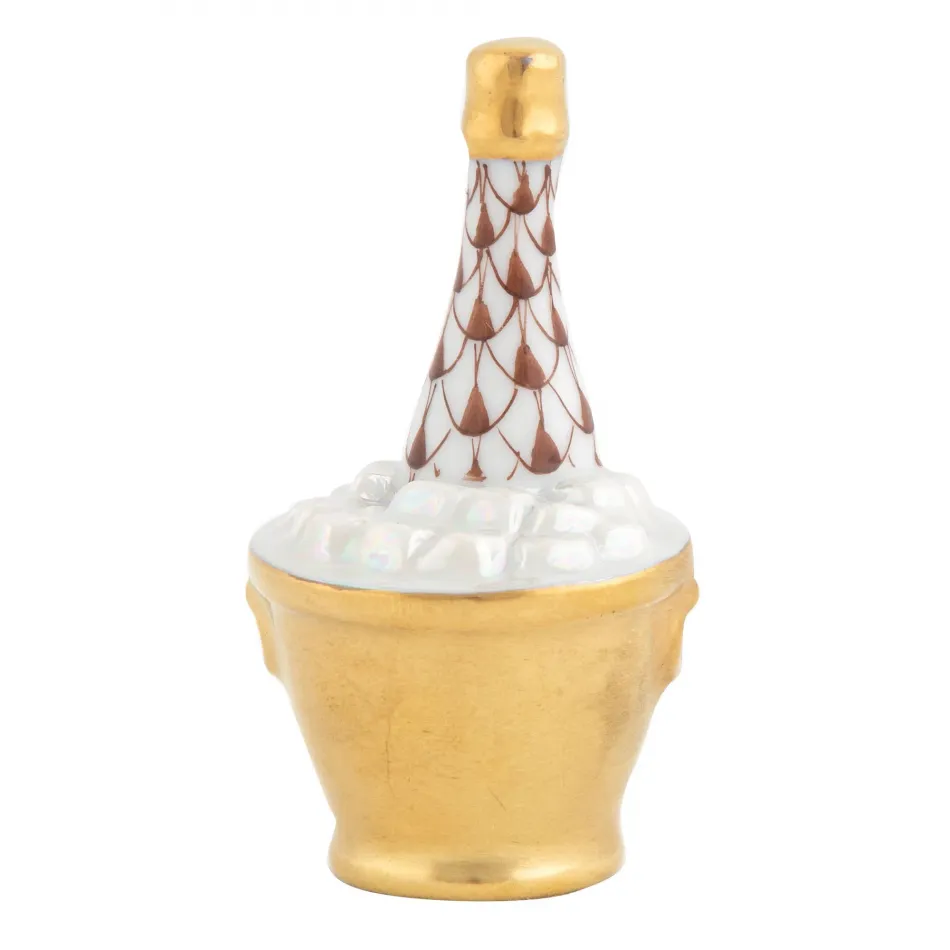 Champagne Bucket Chocolate 2 in H X 1.25 in D