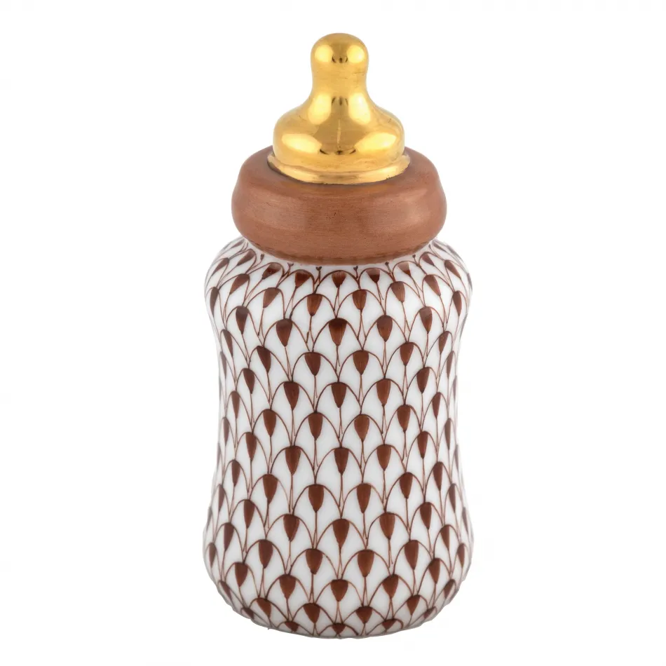 Baby Bottle Chocolate 2.75 in H X 1.25 in D