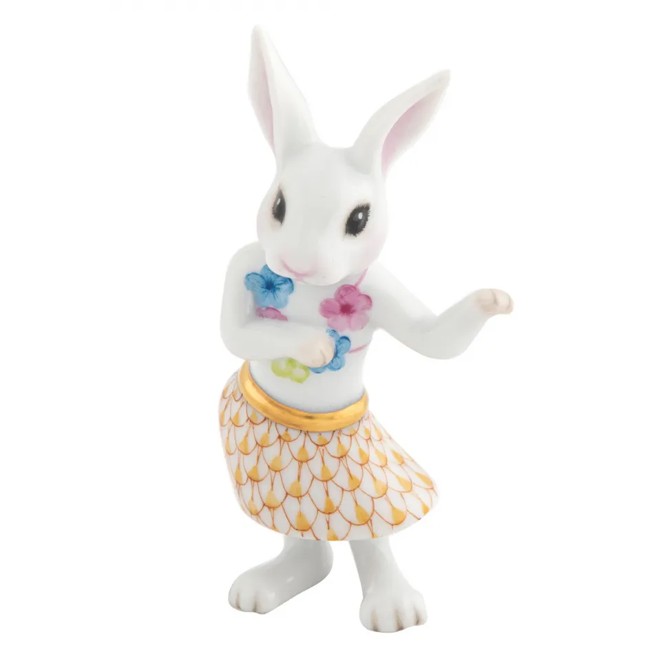 Hula Bunny Butterscotch 1.75 in L X 1.5 in W X 3.25 in H