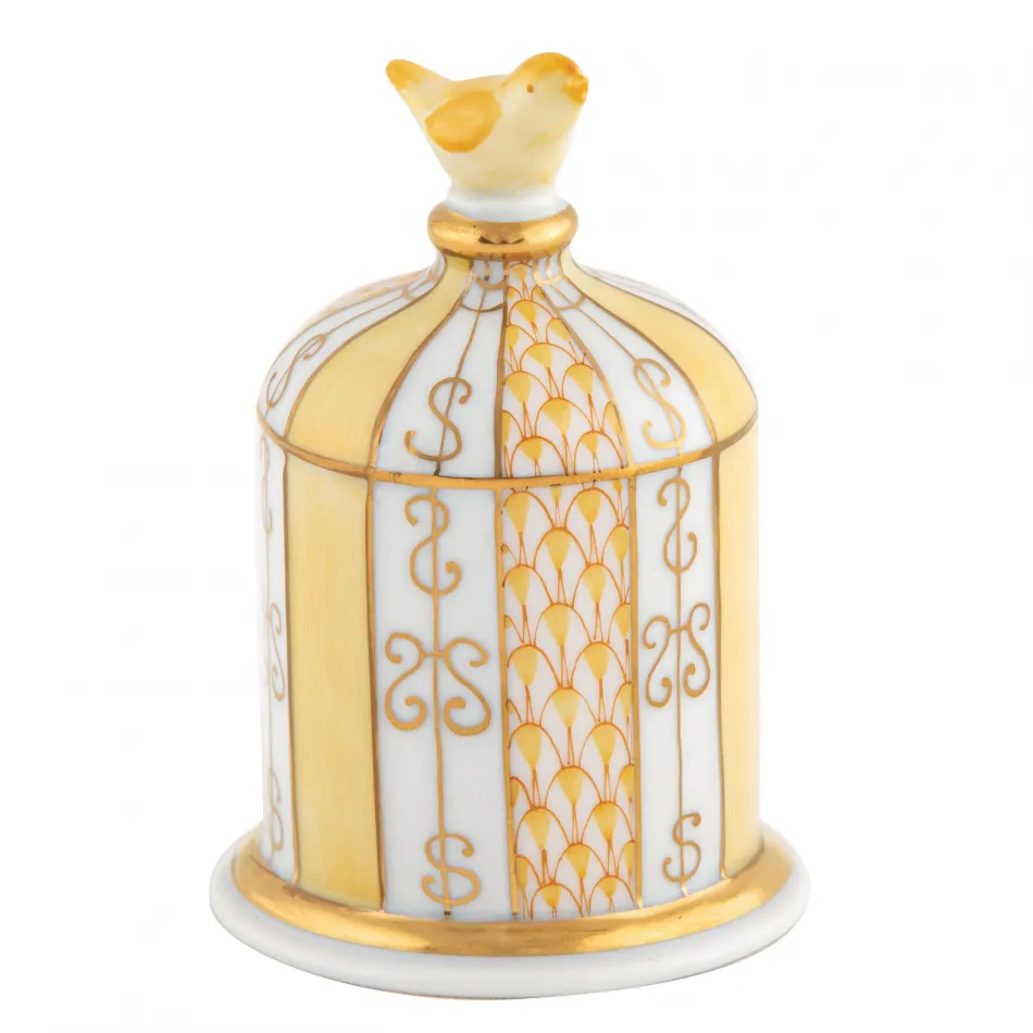 Bird Cage Butterscotch 3 in H X 2 in D