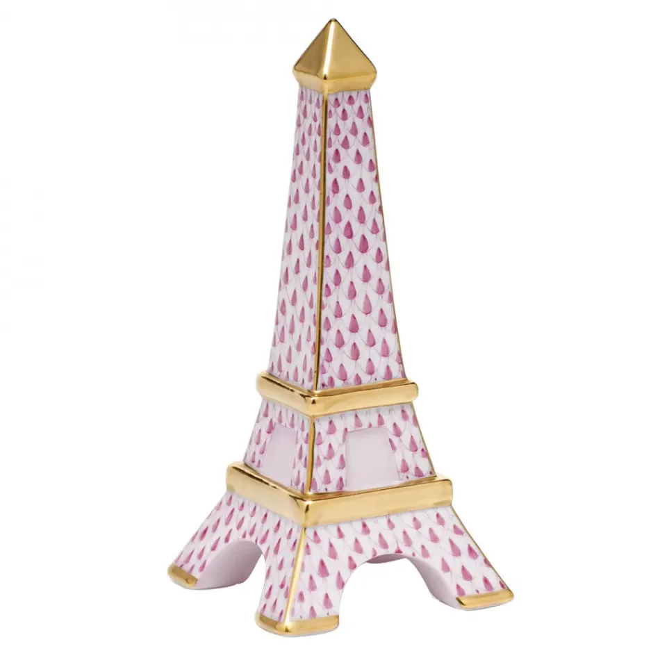 Eiffel Tower Raspberry 2.25 in L X 5 in H