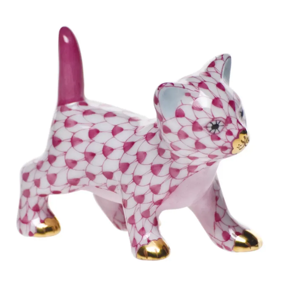 Strutting Kitty Raspberry 2.25 in L X 1.75 in H