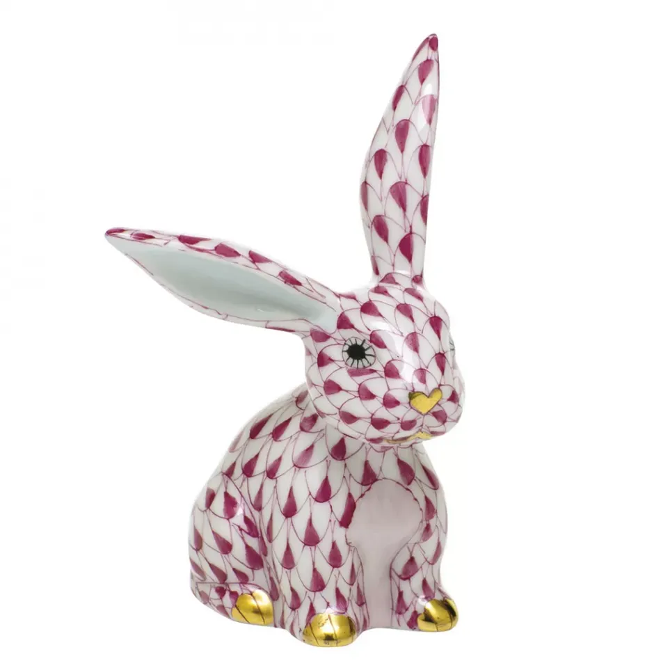 Funny Bunny Raspberry 2 in L X 2.25 in W X 3 in H