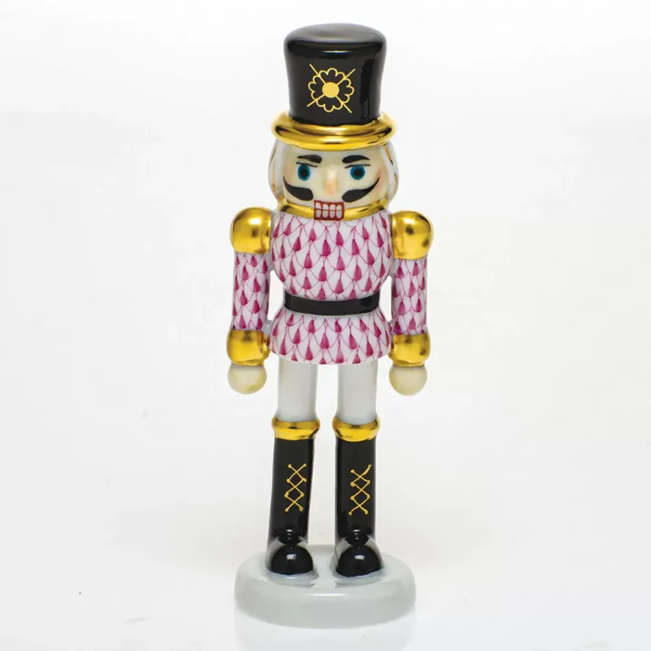 Nutcracker Raspberry 1.5 in L X 1.25 in W X 4.5 in H