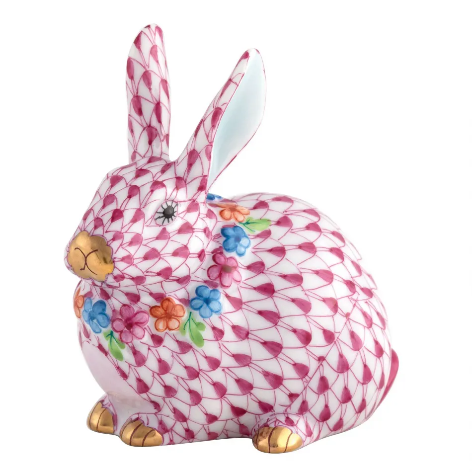 Flower Bunny Raspberry