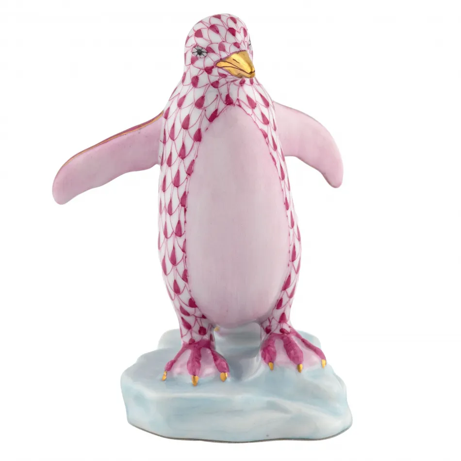 Waddling Penguin Raspberry 2.5 in L X 2.5 in W X 3.5 in H